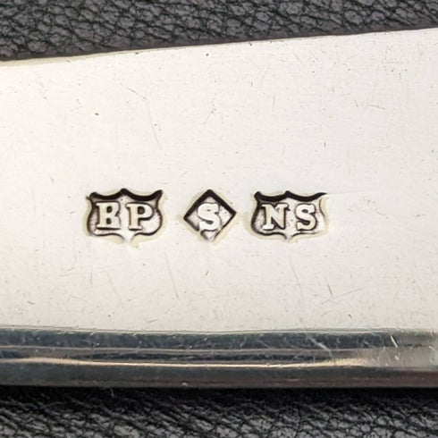 1930 年英國復古鍍銀餐具套裝 6x2